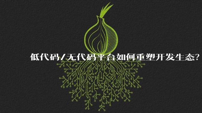 低代码/无代码平台如何重塑开发生态？